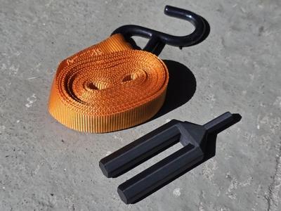 Ratchet strap winder