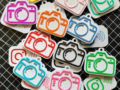 Camera NFC Key Chain