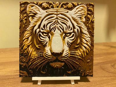Tiger / Emboss HueForge