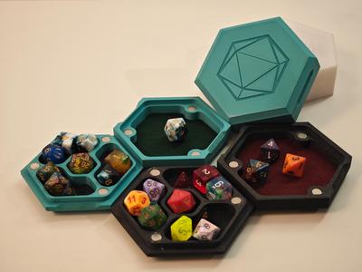 Hexagon Dice Vault