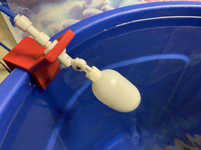 Water Stop for Saltwater Mixing