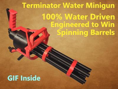 Terminator Water Minigun
