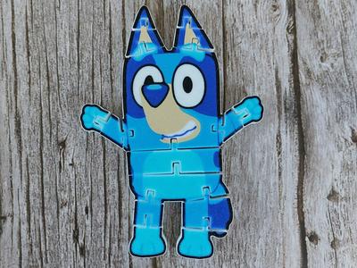 Bluey articulated - flexi Bandit Heeler
