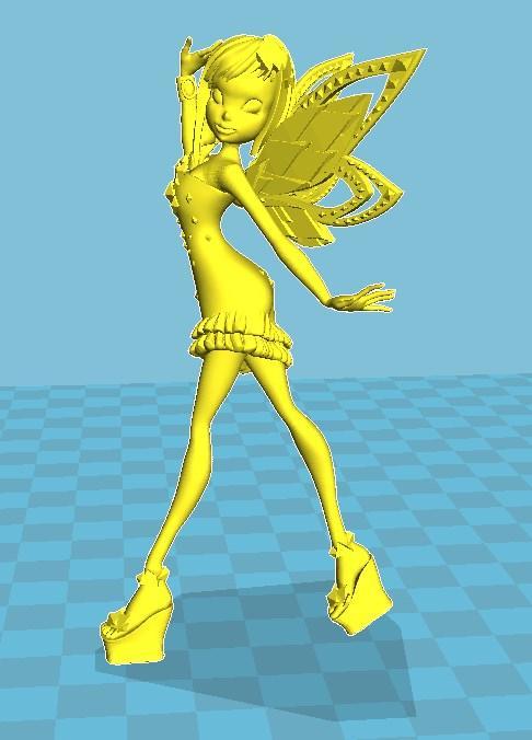 Figurita del personaje Winx