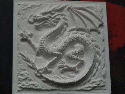 winged dragon relief Sculpture