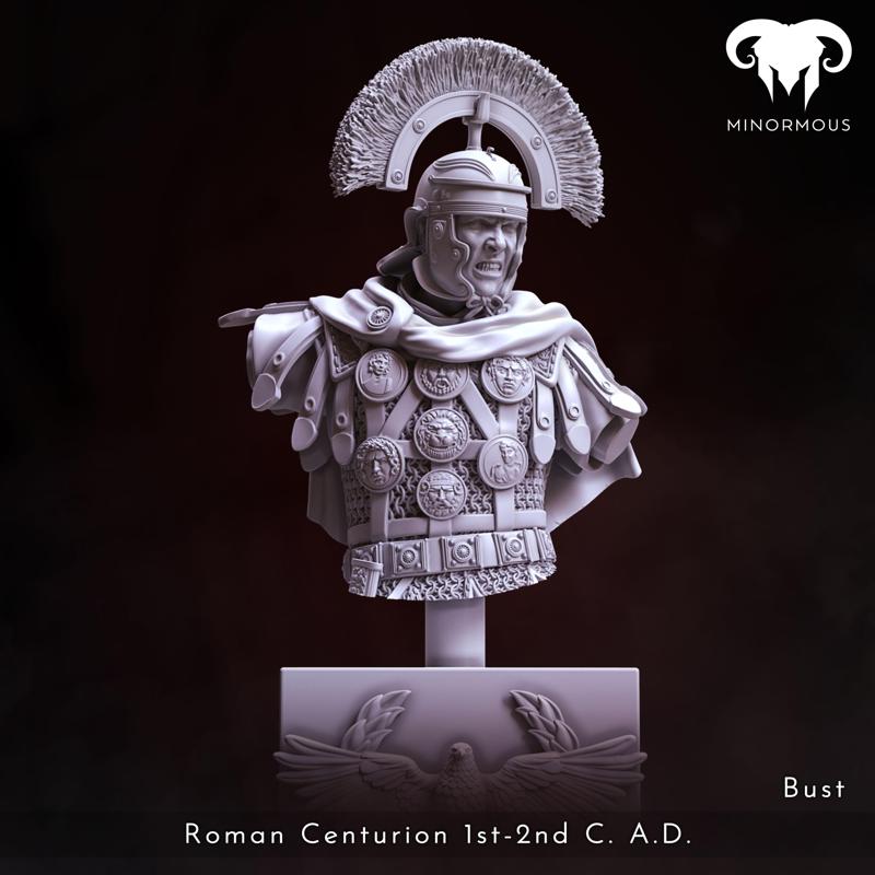 Bust - Roman Centurion 1st-2nd C. A.D. Spear of Rome!