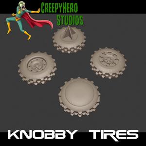 Gaslands Knobby Tires