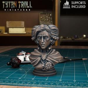 Curse of Strahd - Lady Watcher Bust [Pre-Supported]