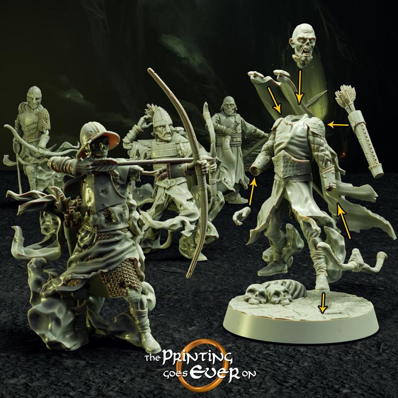 Modular Ghost Archers - Presupported