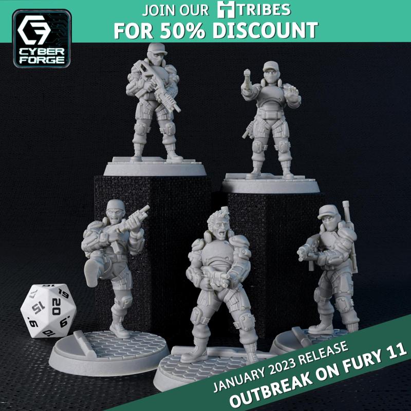 Cyber Forge Outbreak on Fury 11 Guards