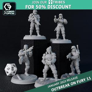 Cyber Forge Outbreak on Fury 11 Guards