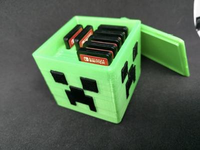 Minecraft Creeper Nintendo Switch Game Cartridge