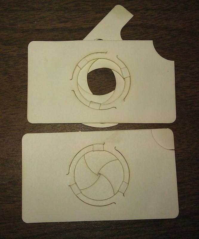 Iris Business Card 4 Leaf Version