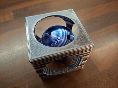 Ball in cube / Koule v kostce   