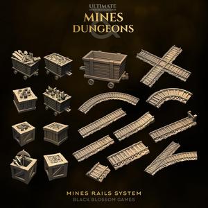 Mines Rails System :: Black Blossom Games