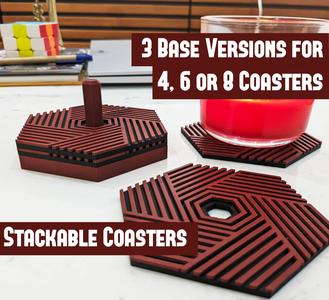 Stackable Hexagon Coasters