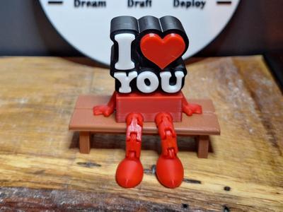 Articulated "I Love You"