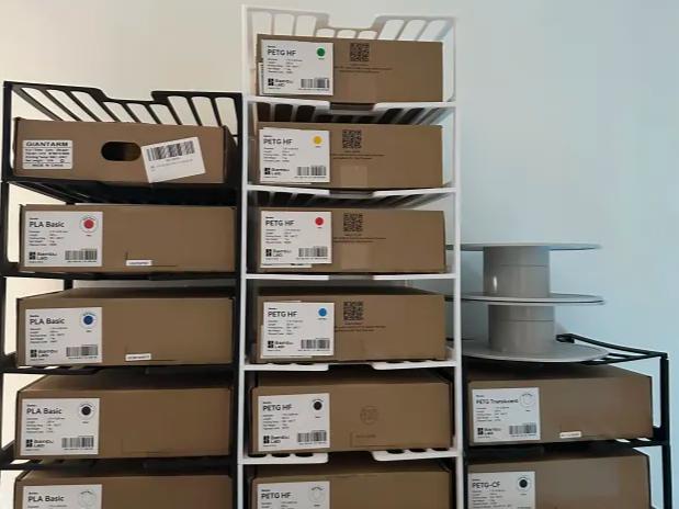 Modular Filament Box Rack System