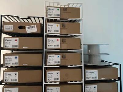 Modular Filament Box Rack System