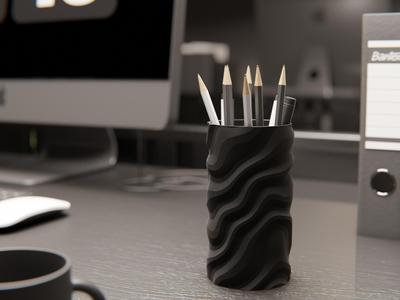 Melt - pencil holder