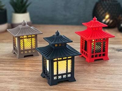 Japanese Mini Tea Light Lantern