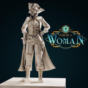 Human Fighter - Celia - 28/32mm and 75mm