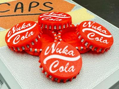 Realistic Nuka Cola Bottle Cap (from Fallout)