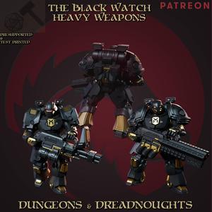 Black Watch - Anti-Magic Heavy Weapon Marines- 5e Stats
