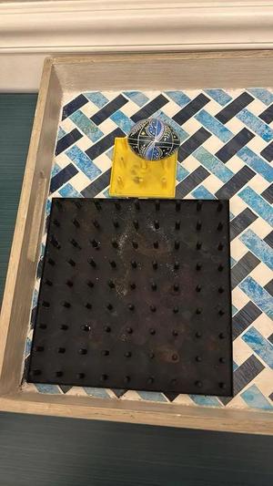 Egg drying rack   