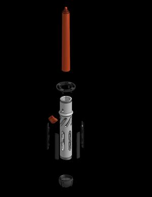Mini Customizable Color Collapsible Lightsaber NO AMS NEEDED 