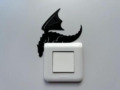 Wall Light Switch Decoration #5   