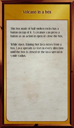 Volcano in a Box