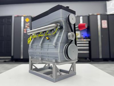 The 4 Cylinder Engine