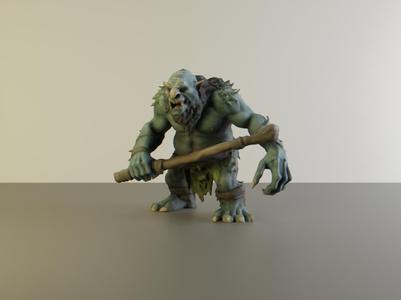 River troll for DND and tabletop games