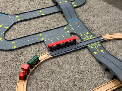 Silly Streets Rail - Suits Brio and Wooden Railway
