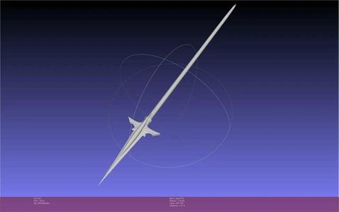 Fate Achilles Spear Printable Assembly   