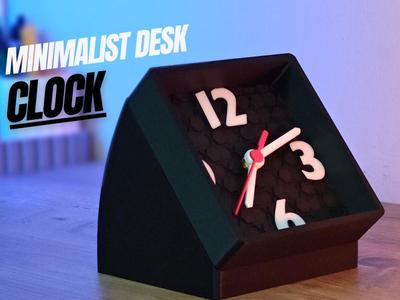 Minimalist Desk Clock