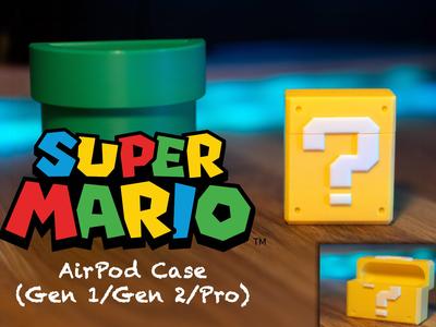 Super Mario AirPod Case (Pro/V1/V2)