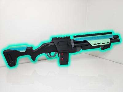 Fortnite Gatekeeper Shotgun Model Glue Assembly