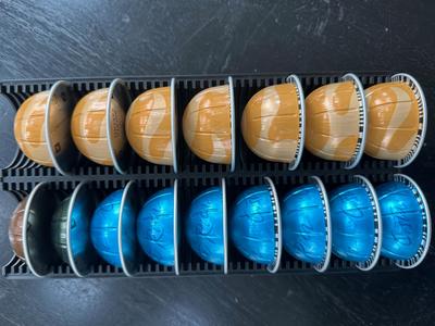 Gridfinity Nespresso Tray 6x3x5