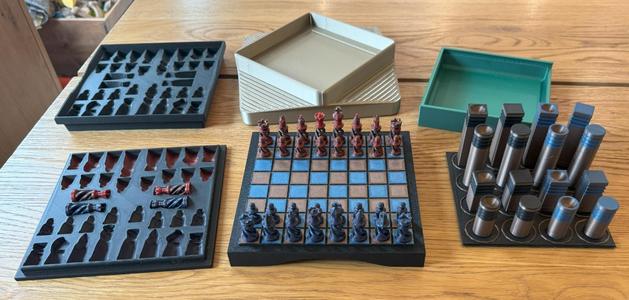 Magnetic Chess and Quarto (AMS required)