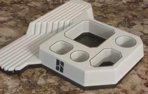 Build Plate and Accessory Holder (Angles Theorem)