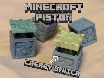Minecraft piston cherry switch fidget