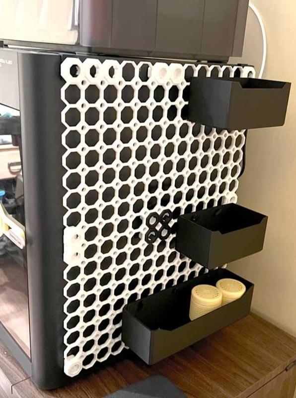 Multiboard Side Panel and connector for P1S / X1 