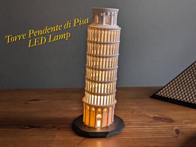 Leaning Tower of Pisa - LED Lamp