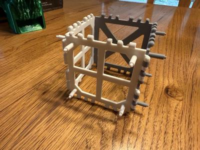 2x2 Square Polypanel with PCB standoffs   