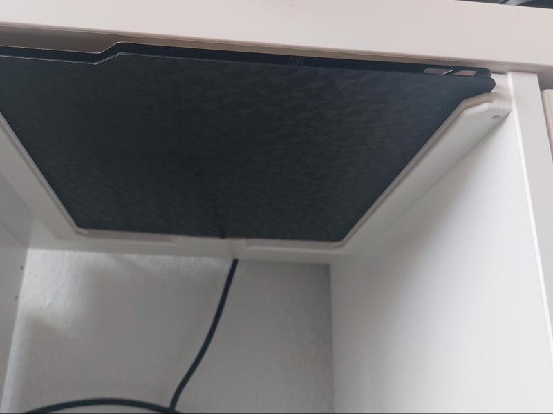 Hanging Build Plate Holder (under Desk / Shelf)