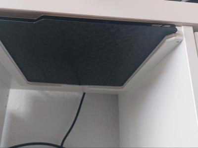 Hanging Build Plate Holder (under Desk / Shelf)