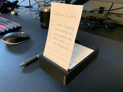 Index Card Stand