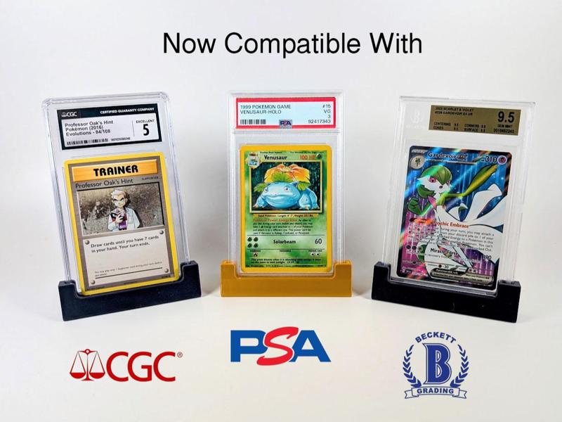 Simple Graded Card Display Stand - PSA / BGS / CGC